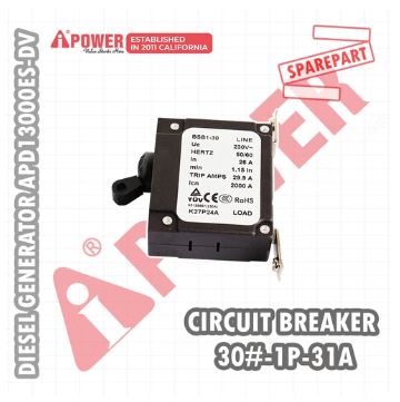 CIRCUIT BREAKER 30 1P 31A